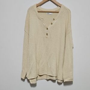 Sonoma Cream Knit Sweater